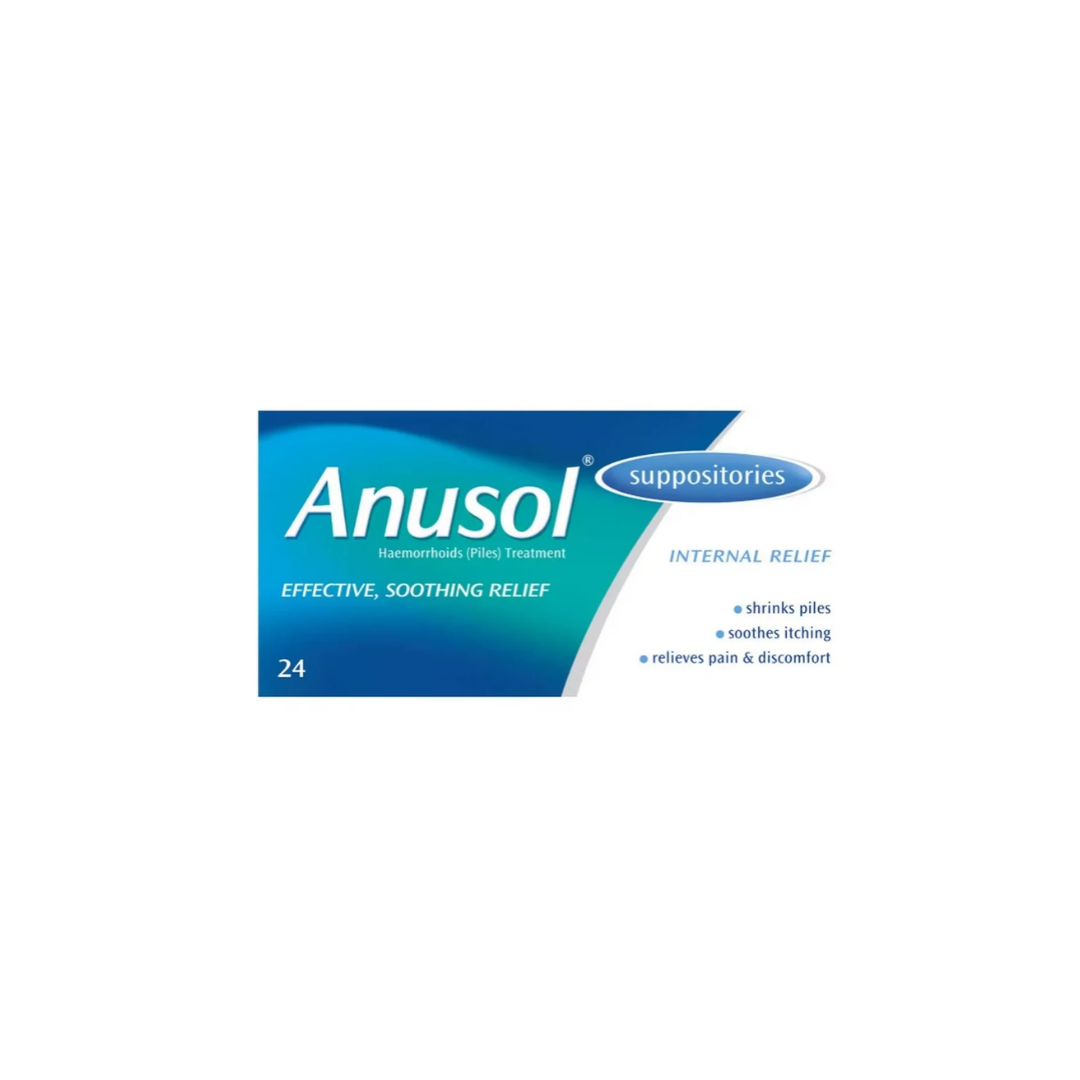 ANUSOL SUPPOSITORIES 24S