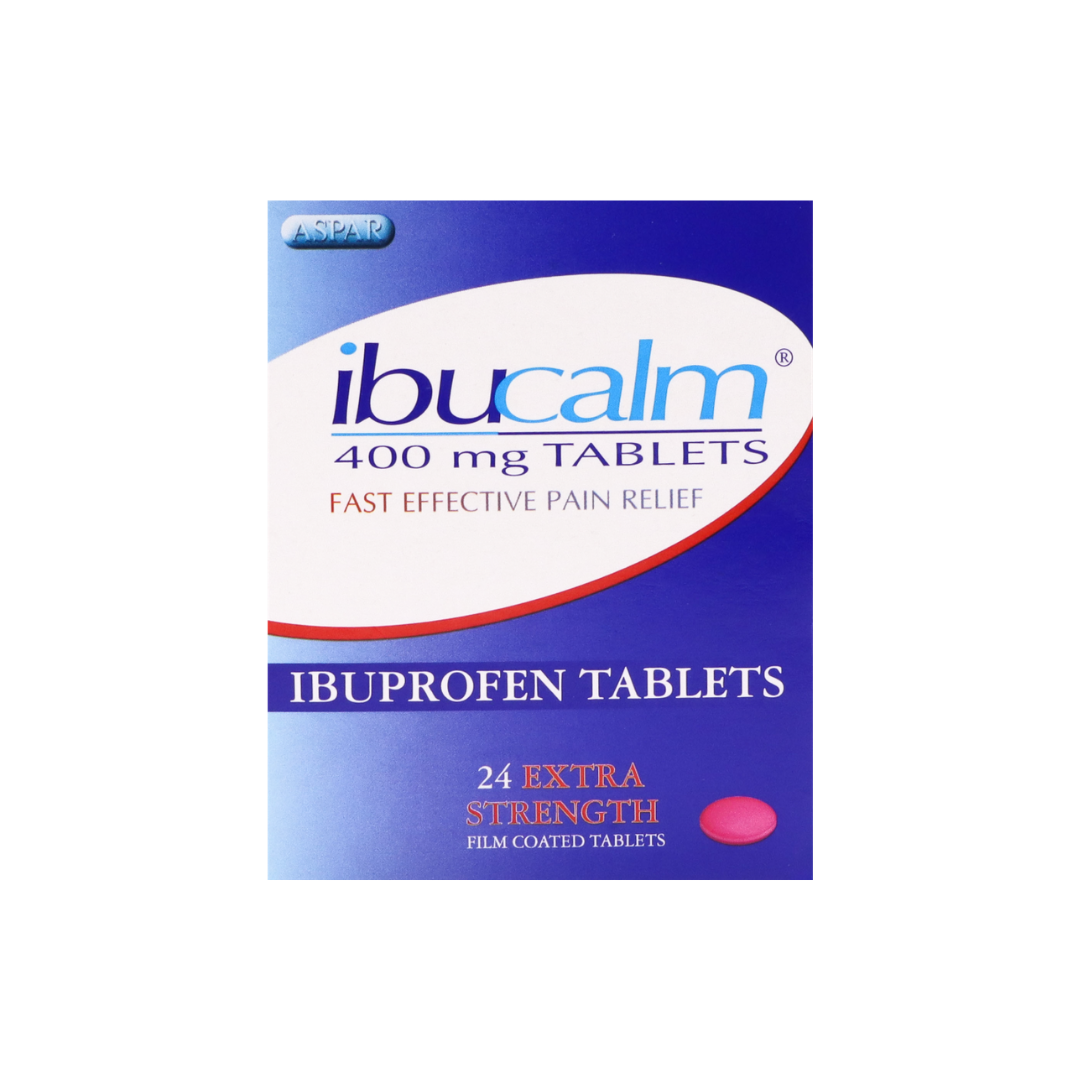 ASPAR IBUPROFEN 400MG TABLETS 24S