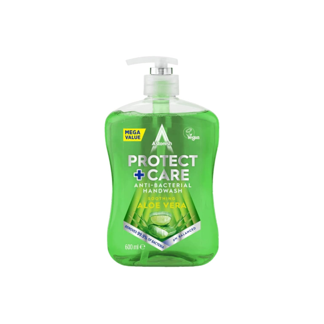 ASTONISH PROTECT&CARE ANTIBAC HW ALOE 600ML