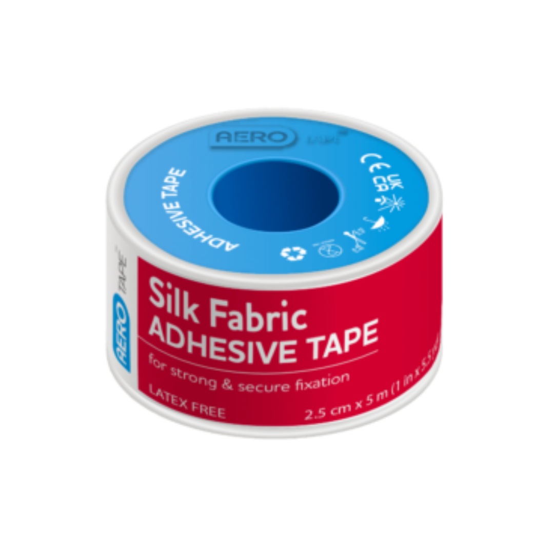 AERO AEROTAPE SILK TAPE 2.5CMX5M CDU