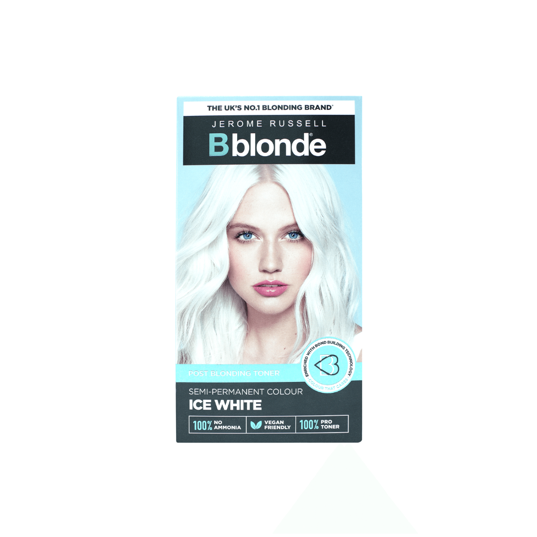 B BLONDE SEMI-PERMANENT ICE WHITE TONER 1