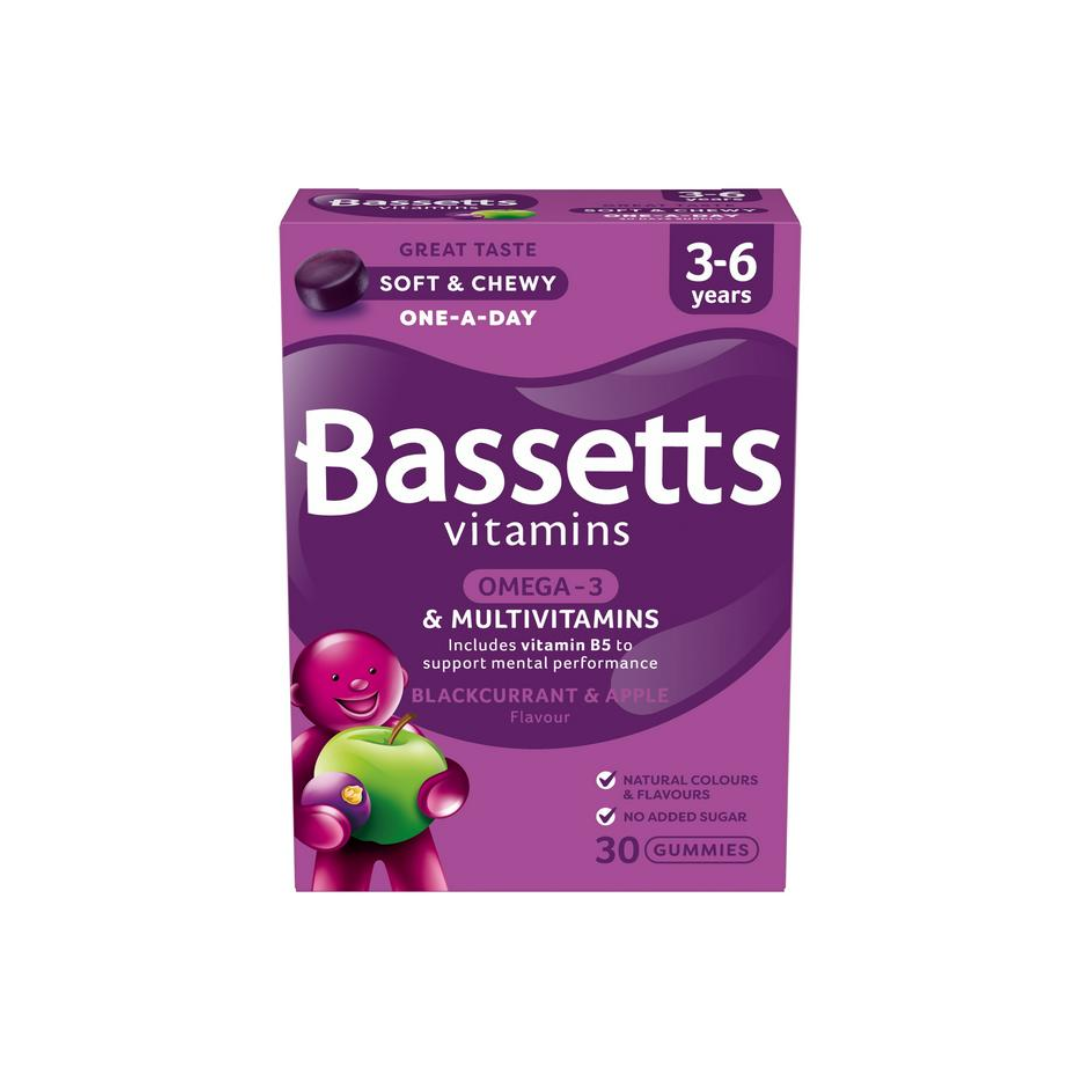 BASSETTS VITS 3-6 MULIVITS +O3 30'S