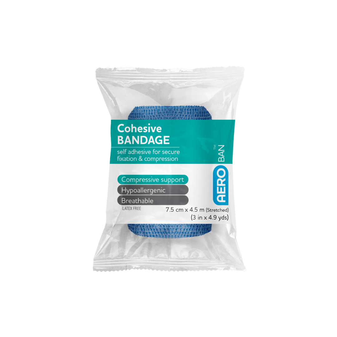 AERO COHESIVE SUPPORT BANDAGE 7.5CMX4.5M