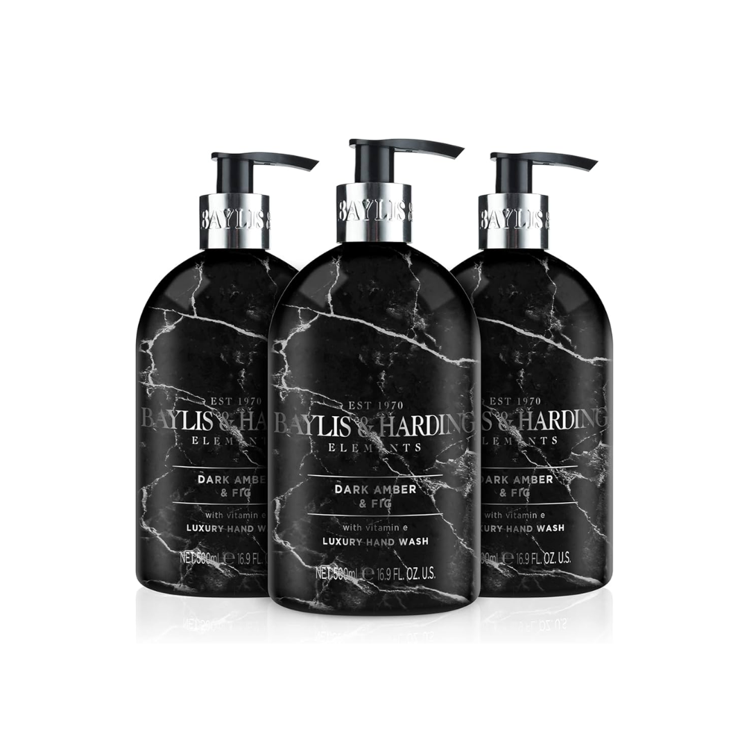 BAYLIS+H ELEMENTS BW DARK AMBER&FIG 500ML