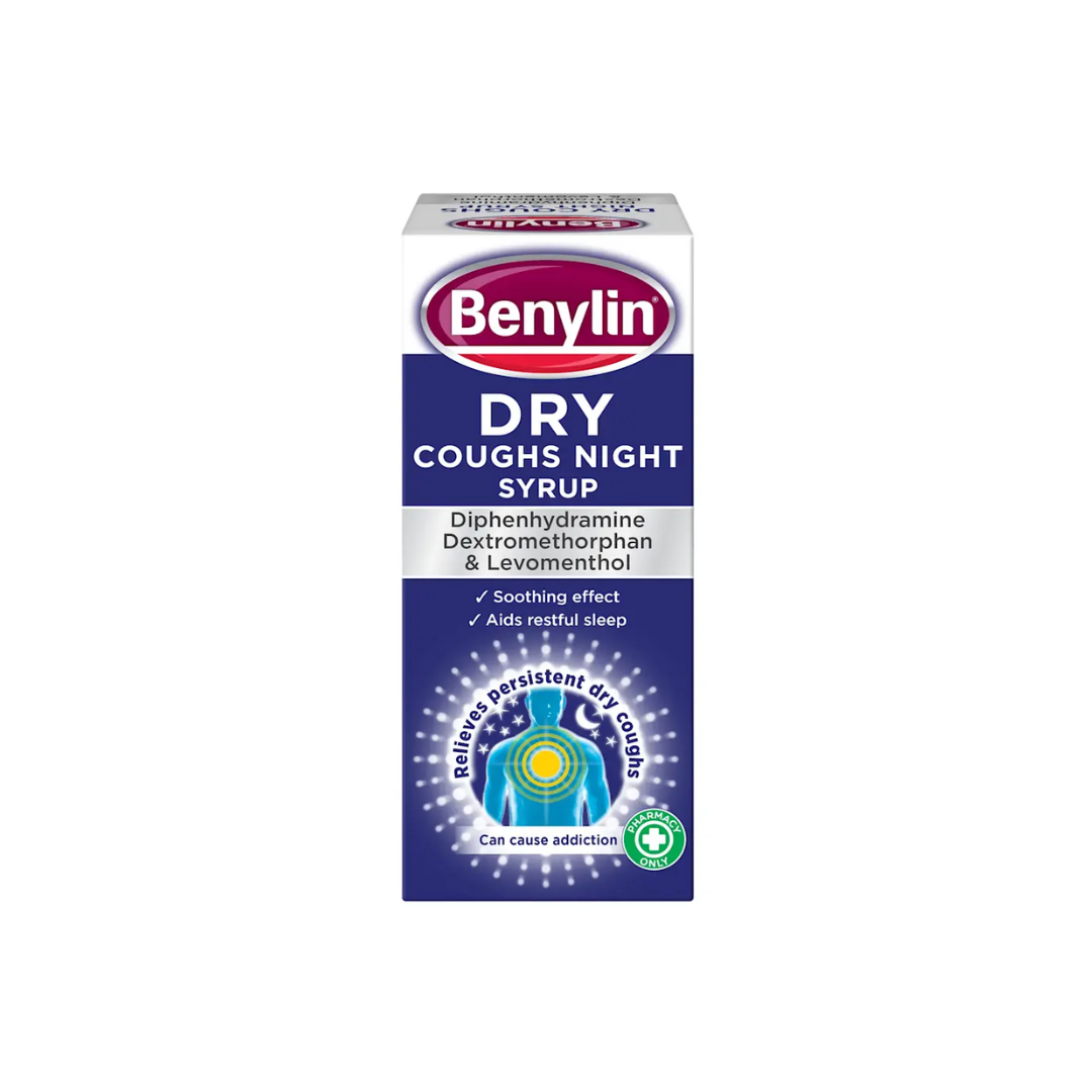 BENYLIN DRY COUGH NIGHT 150ML