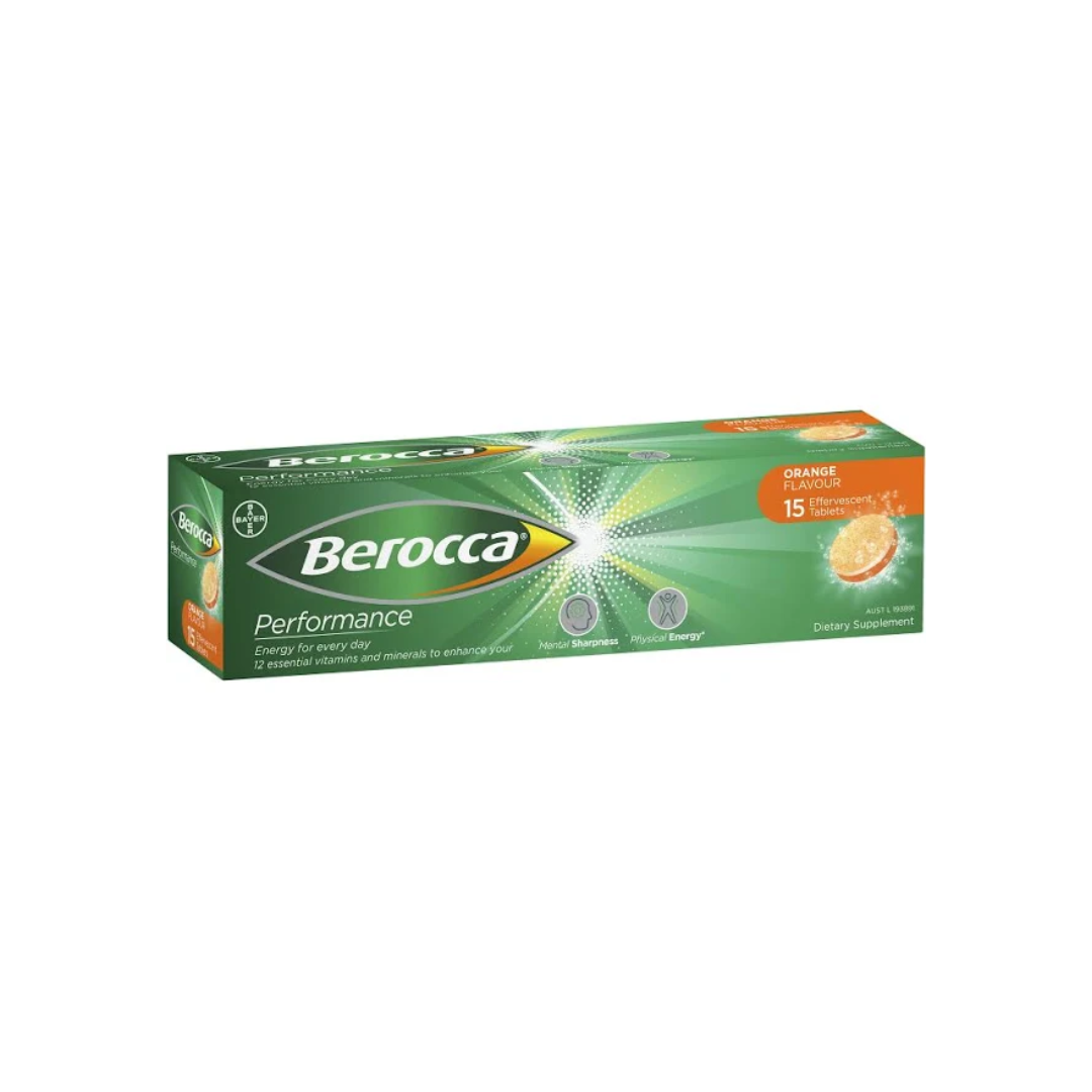 BEROCCA ORANGE TAEF TUBE 15TAB