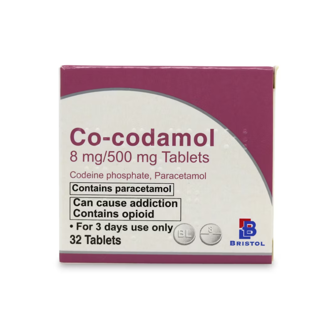 BRISTOL CO-CODAMOL 8MG/500MG 32S