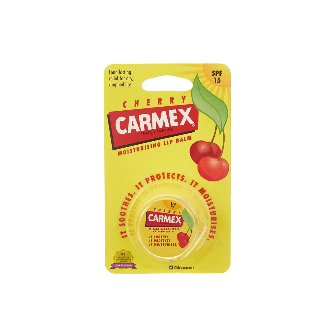 CARMEX CHERRY LIP BALM POT SPF 15 7.5G