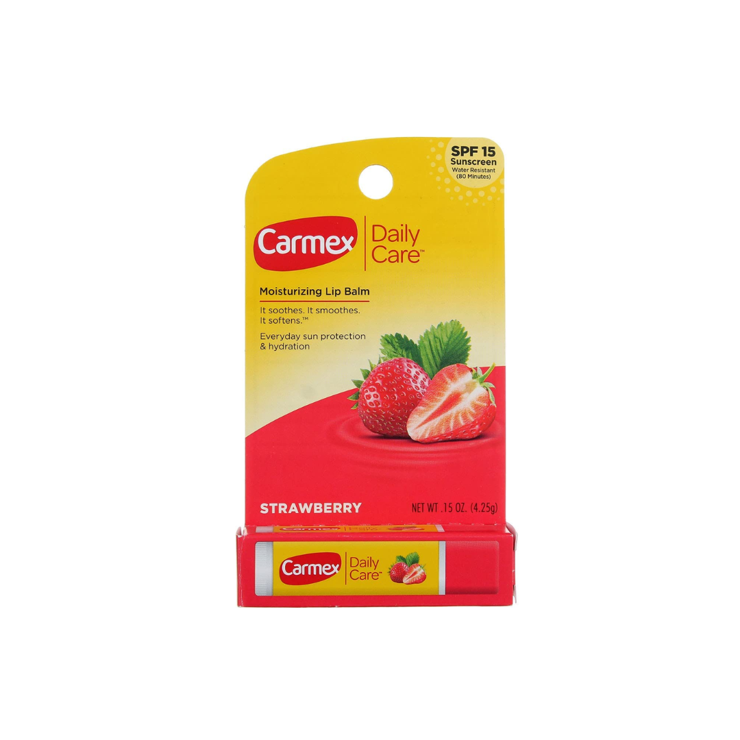 CARMEX STRAWBERRY LIP BALM STICK SPF15 4.25G