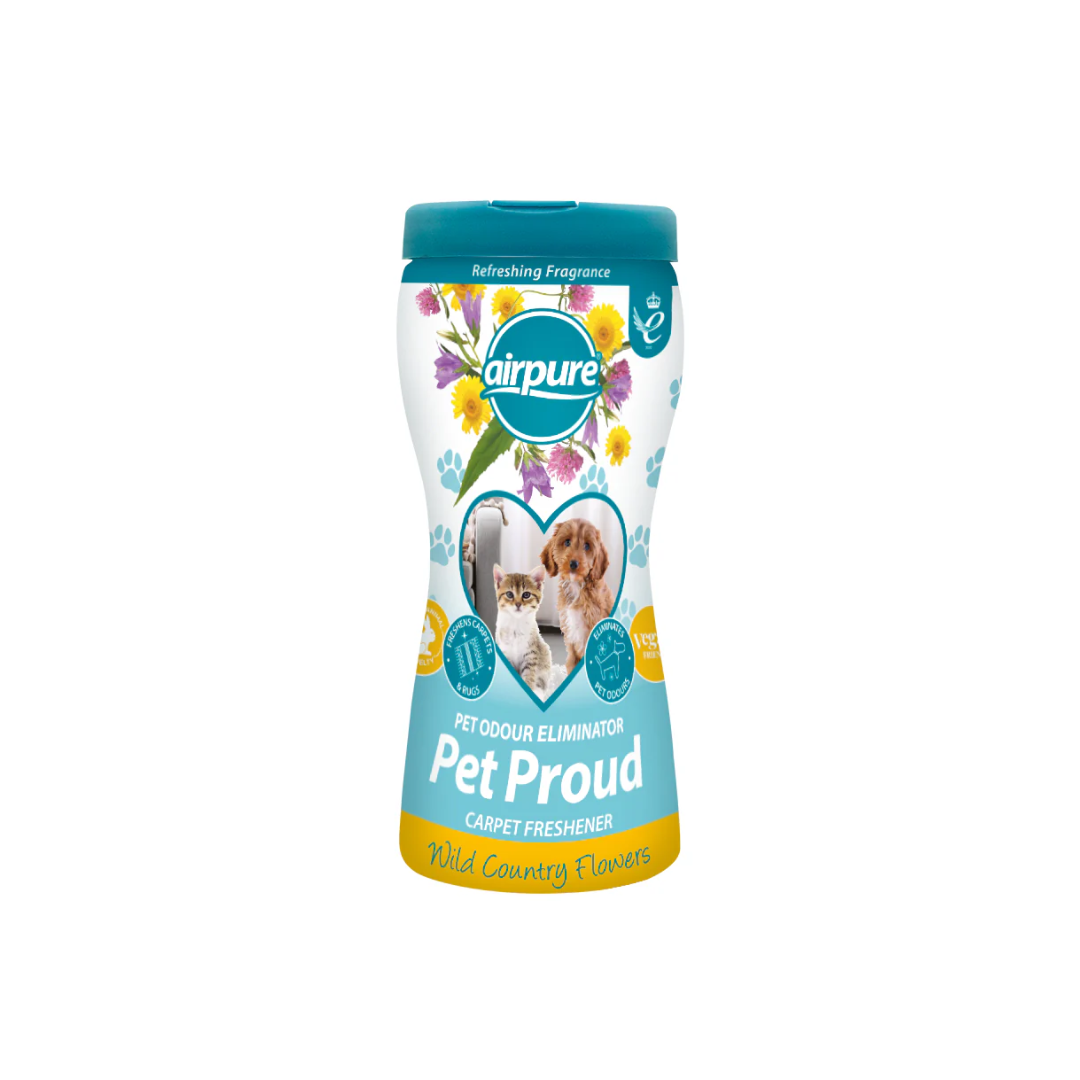 AIRPURE PET PROUD CARPET FRESHENER 500G