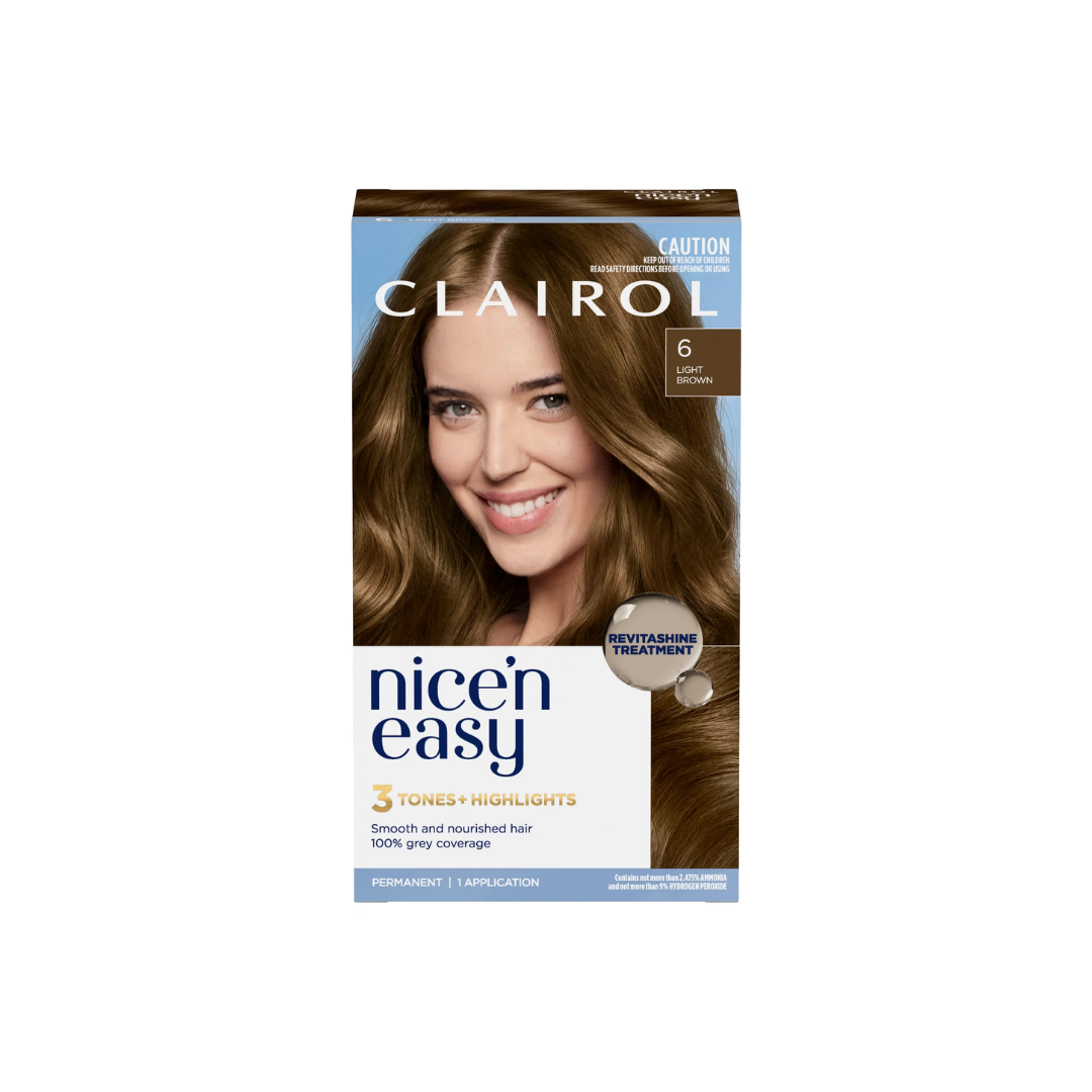CLAIROL NICE N EASY 6 LIGHT BROWN 1S
