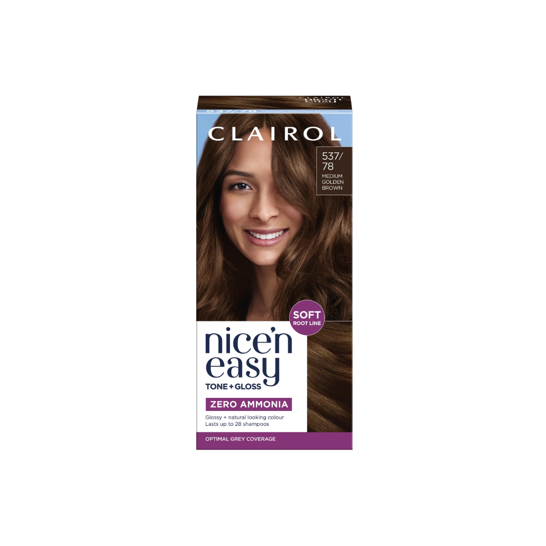 CLAIROL T+G SEMI PERMENT 537/78 GOLD BRN