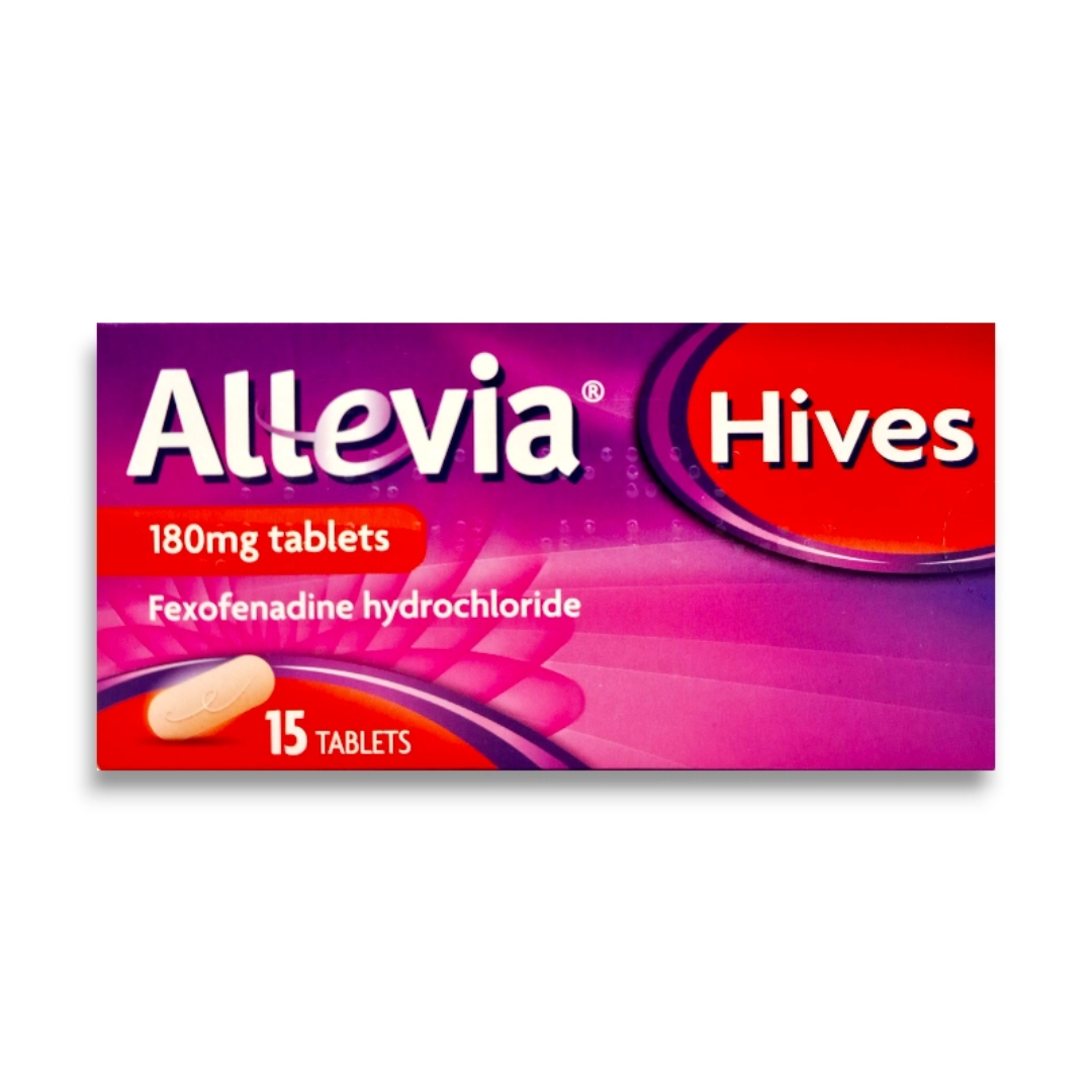 ALLEVIA HIVES FEXOFENADINE TABS 180GM 15S