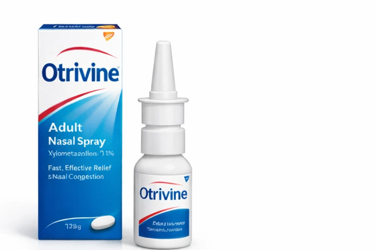 Otrivine Adult Nasal Spray – 10ml – Xylometazoline 0.1%