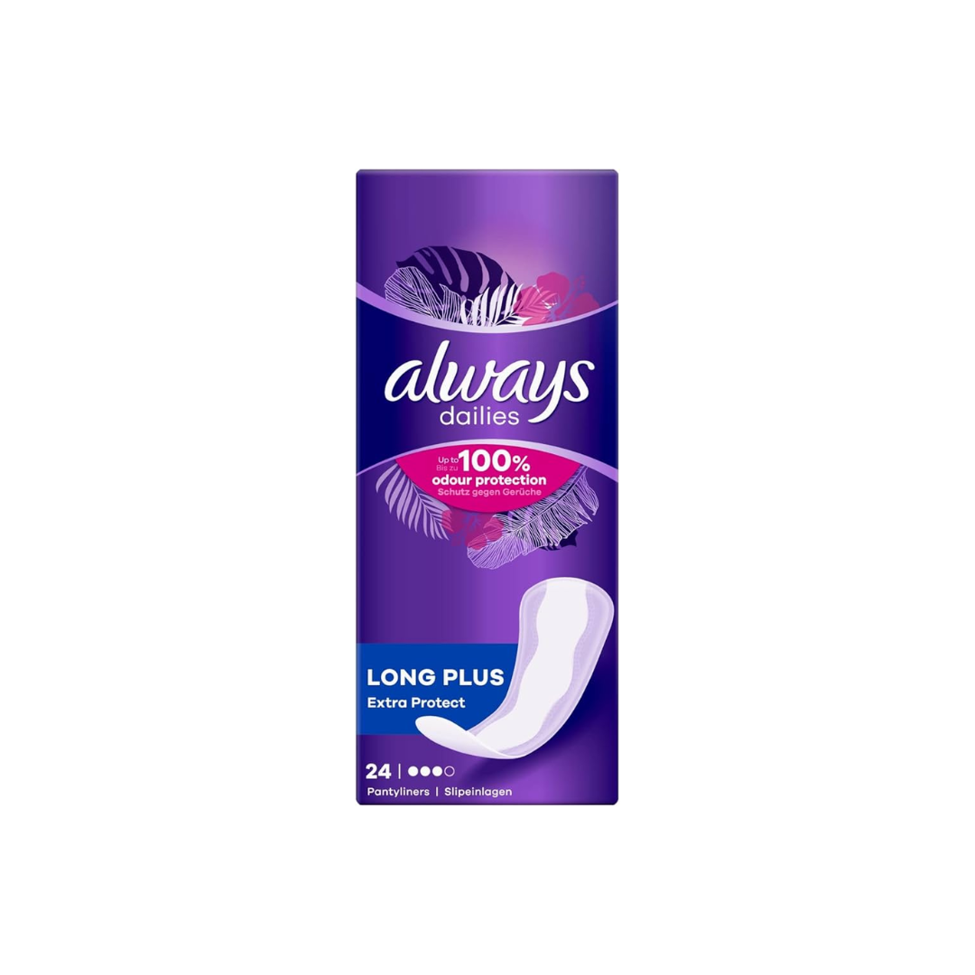ALWAYS PANTY LINERS LONG PLUS 24S