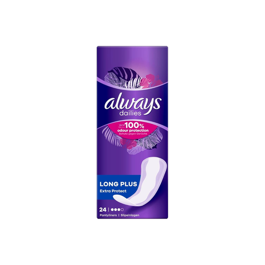 ALWAYS PANTY LINERS LONG PLUS 24S
