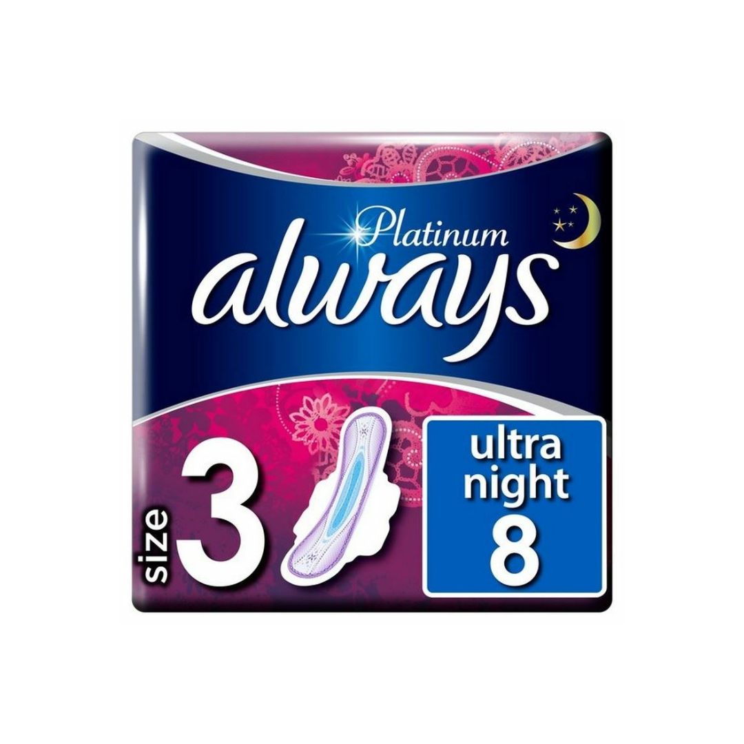 ALWAYS PLATINUM PADS 8S