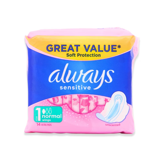 ALWAYS SENSITIVE NORMAL PLUS PADS 14S