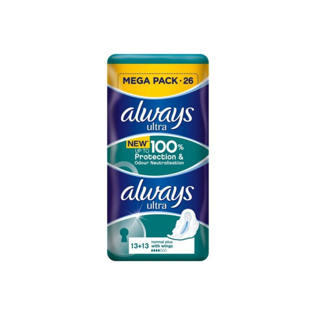 ALWAYS ULTRA DUO NORMAL PLUS 26S