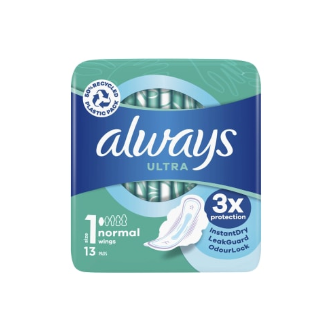 ALWAYS ULTRA NORMAL WINGS 13CT