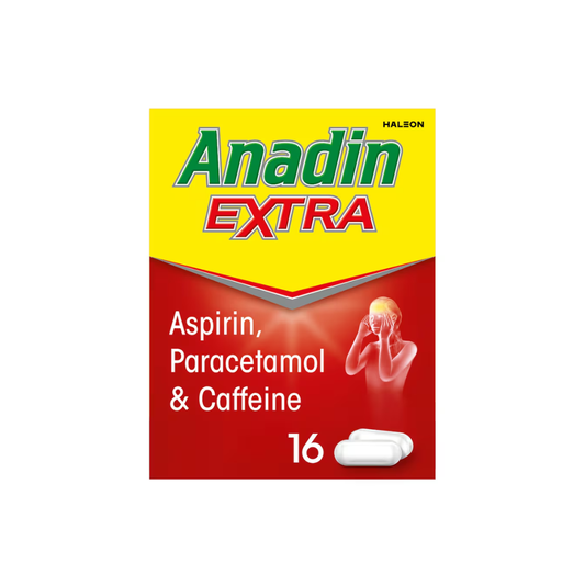 ANADIN EXTRA CAPLETS 16S