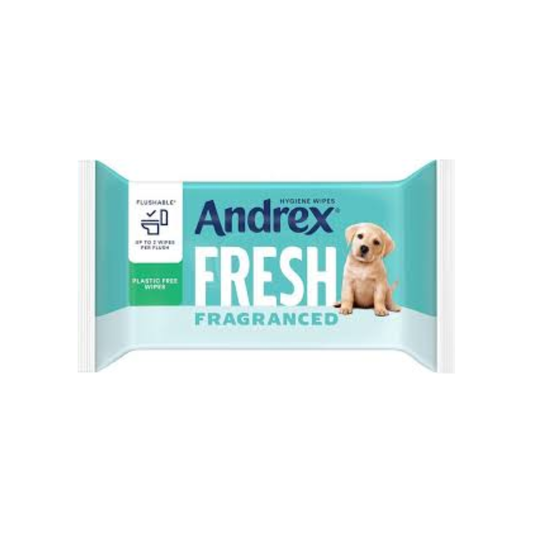 ANDREX FRESH FRAGRANCED WIPES 30 WIPES