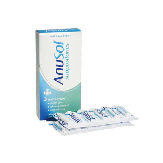 ANUSOL SUPPOSITORIES 12S