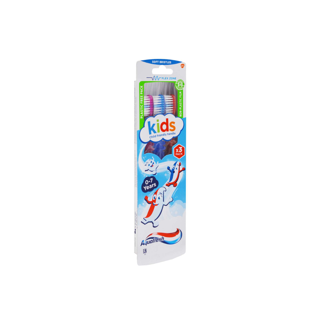AQUAFRESH TOOTHBRUSH SOFT BRISTLES KIDS	3 PK