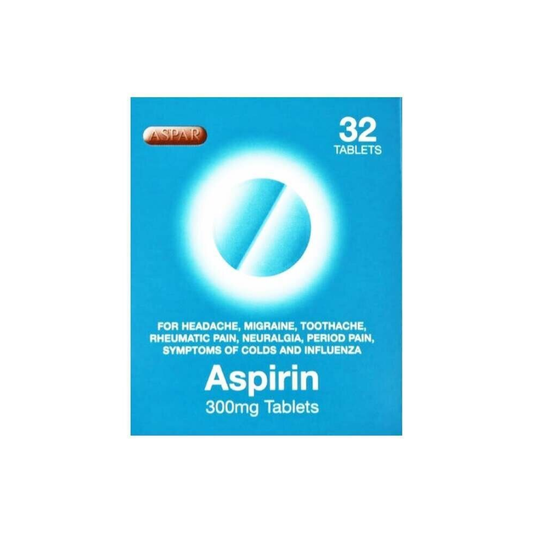 ASPAR ASPIRIN TABLET 300MG 32 TABS