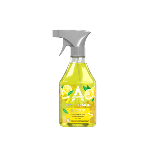 ASTONISH DISINFECTANT ZEST LEMON RTU SPY	550ML