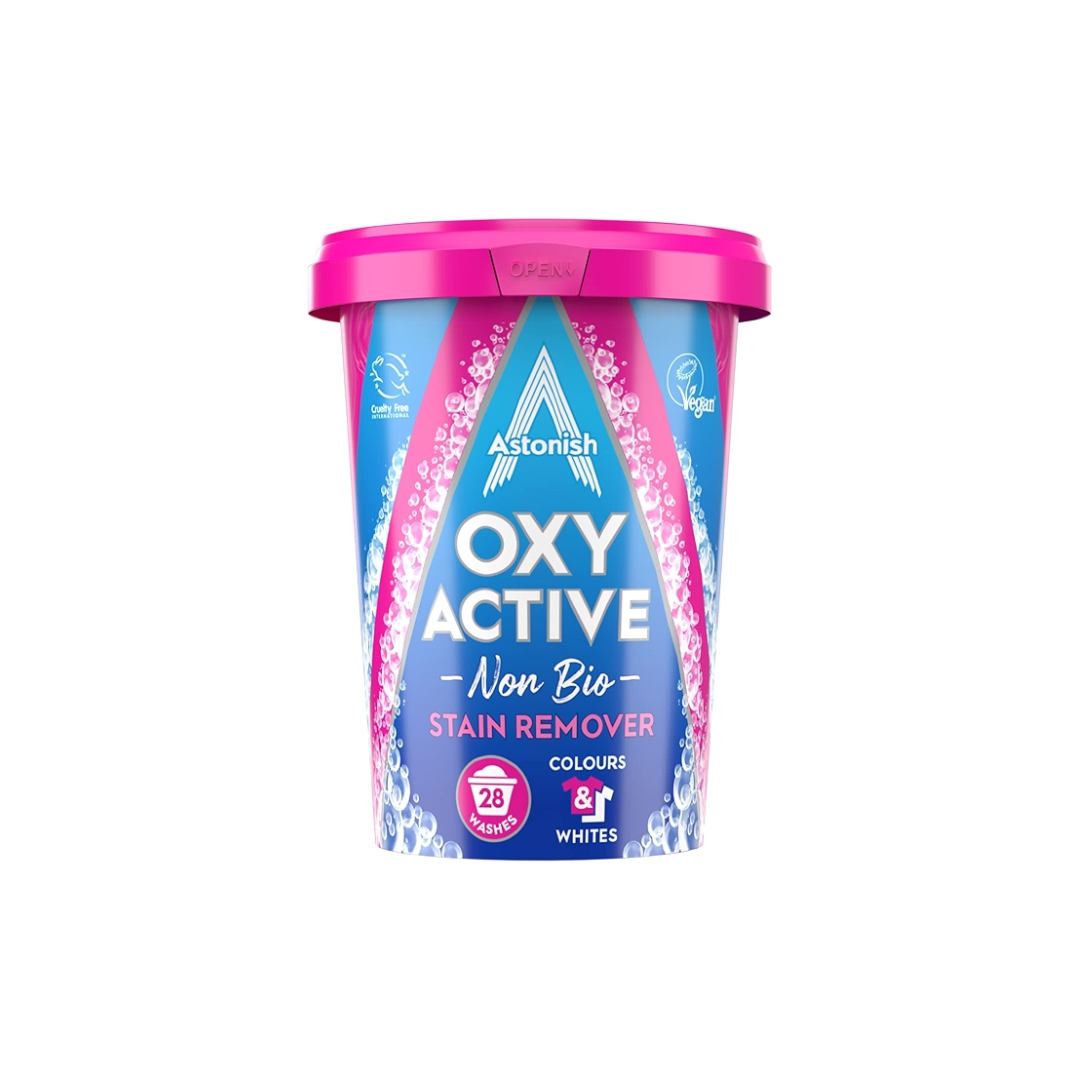 ASTONISH OXY ACTIVE STAIN REMOVER POWDER 625GM