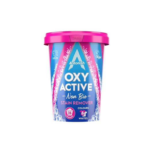 ASTONISH OXY ACTIVE STAIN REMOVER POWDER 625GM