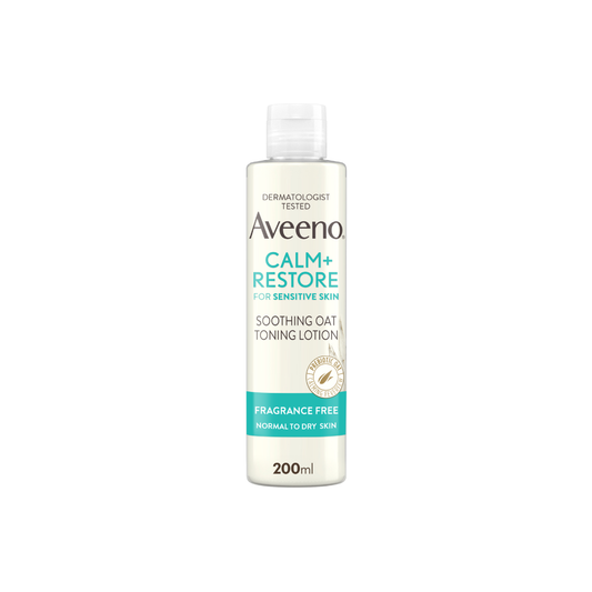 AVEENO CALM + RESTORE OAT TONING LOTION 200ML