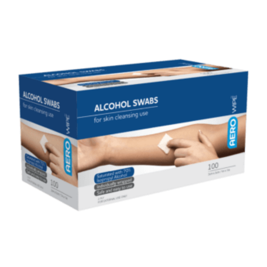 AERO ALCOHOL SWABS [2PLY] 30X30MM