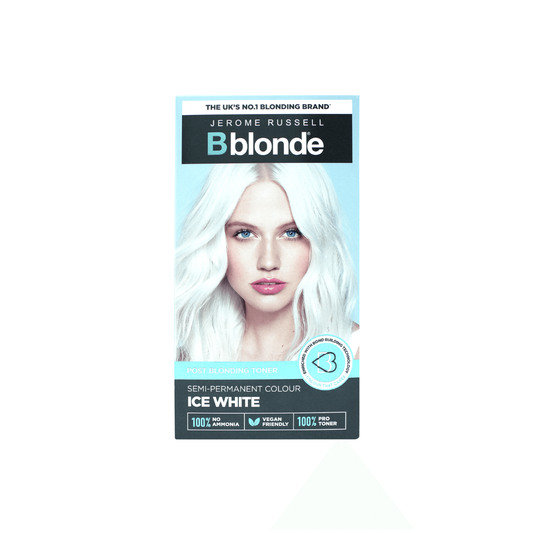 B BLONDE SEMI-PERMANENT ICE WHITE TONER 1