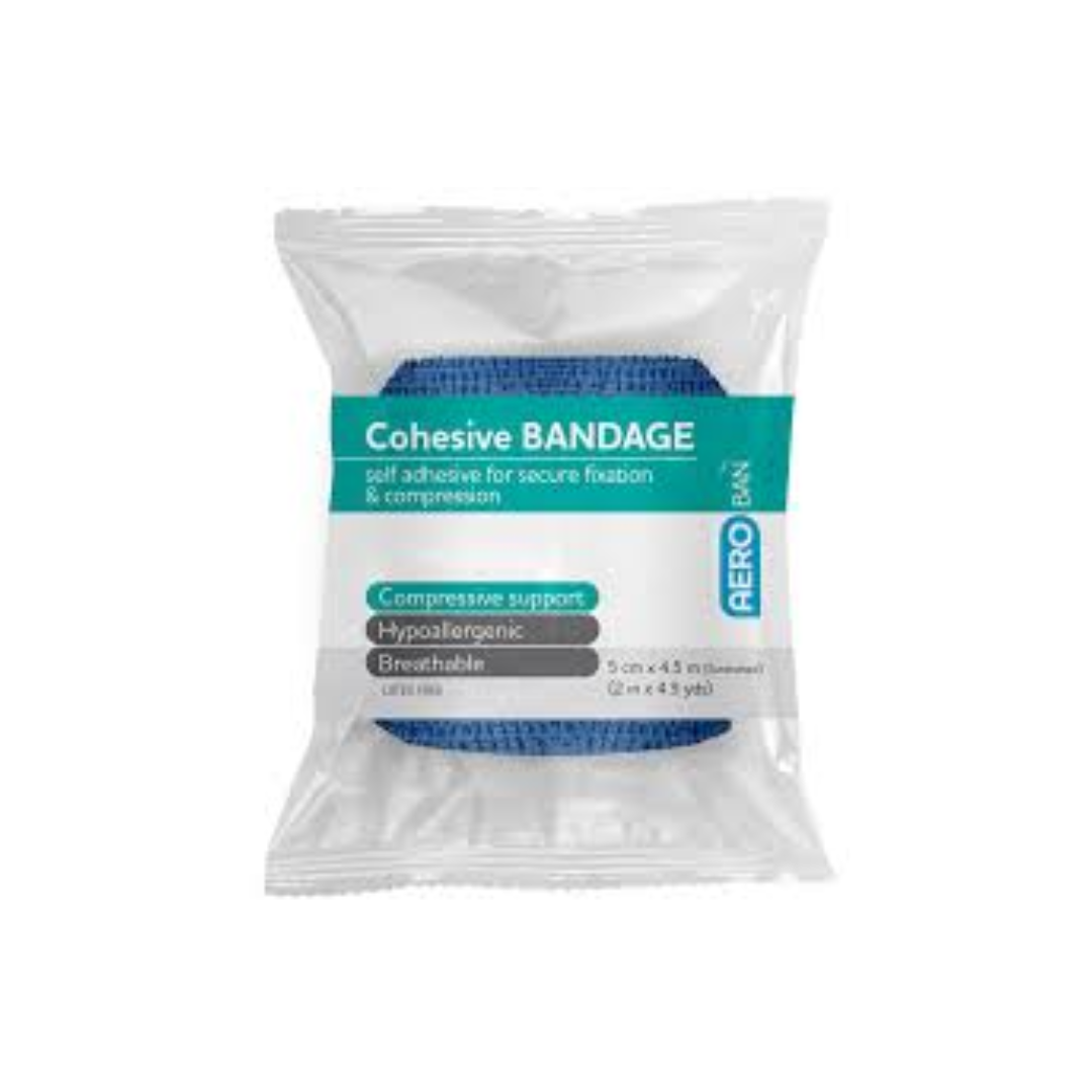 AERO COHESIVE SUPPORT BANDAGE 5CMX4.5M