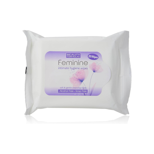 BEAUTY FORMULAS FEMININE INTIMATE WIPES 20