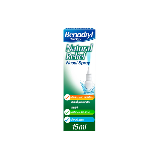 BENADRYL ALLERGY NATURAL RELIEF SPRAY 15ML