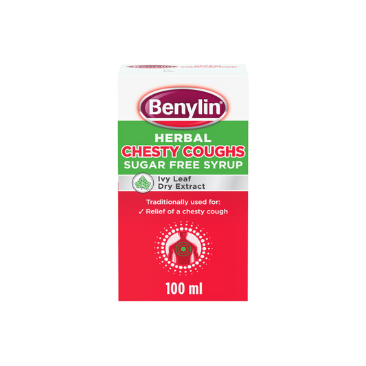 BENYLIN HERBAL CHESTY COUGH SF SYRUP 100ML