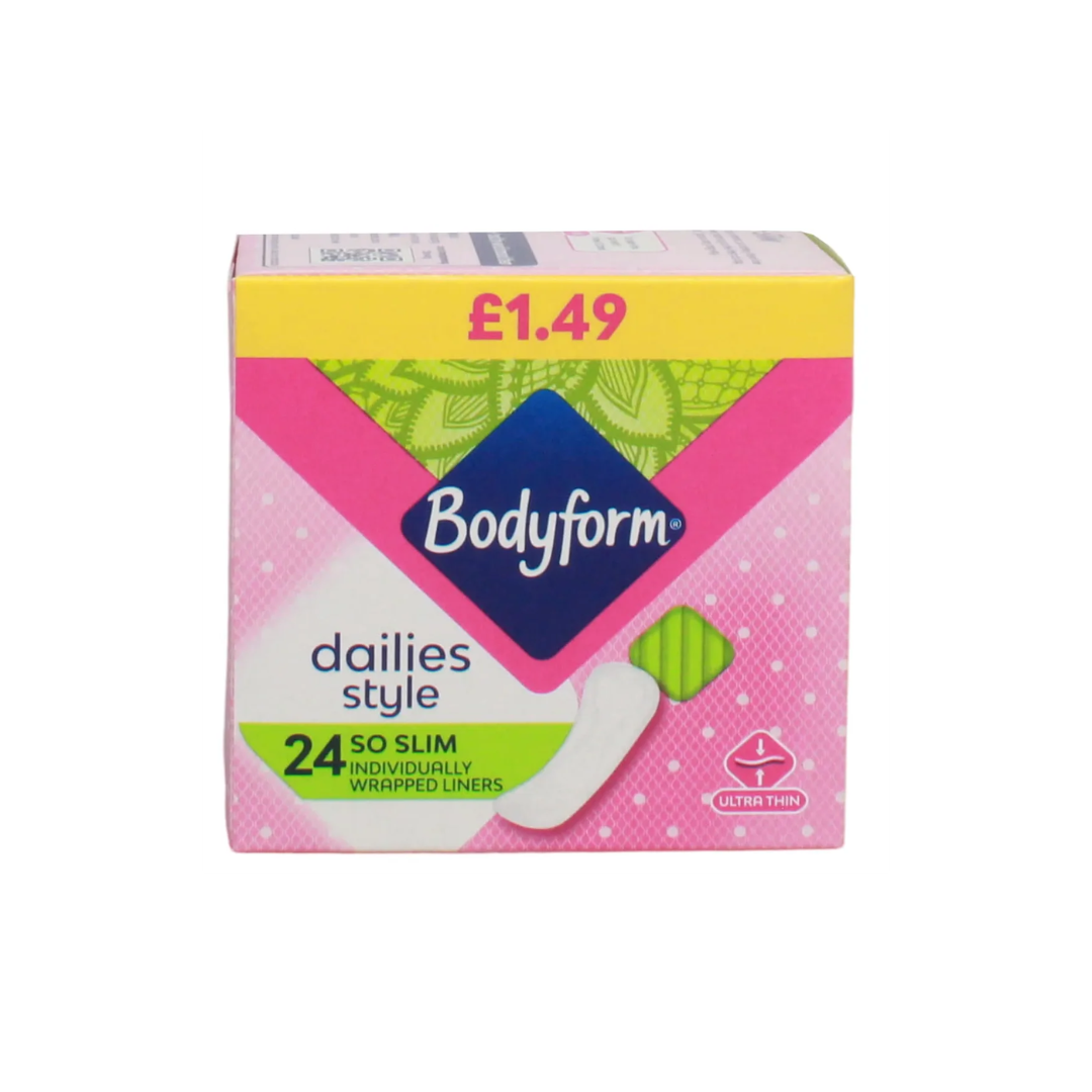 BODYFORM LINERS SO SLIM [PMP 1.49] 24S