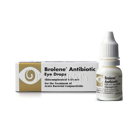 BROLENE ANTIBIOTIC EYE DROPS 10ML