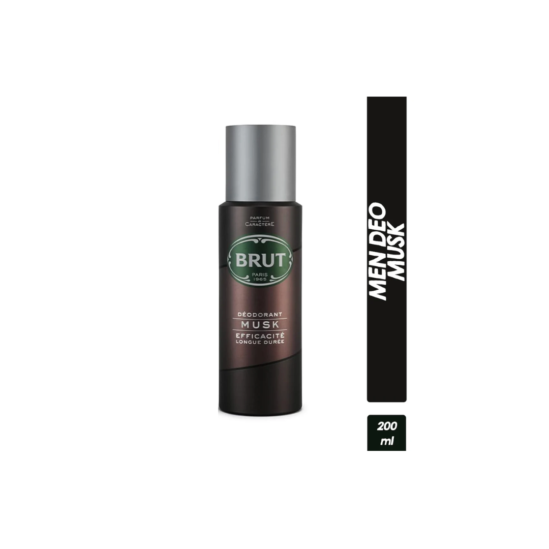 BRUT DEO SPRAY MUSK 200ML