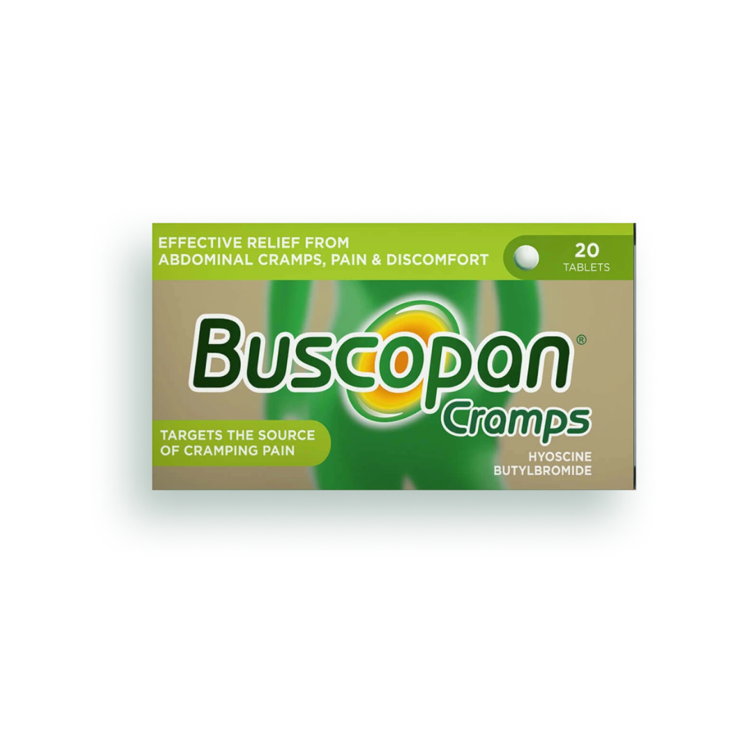 BUSCOPAN CRAMP 10MG TABLETS	20S