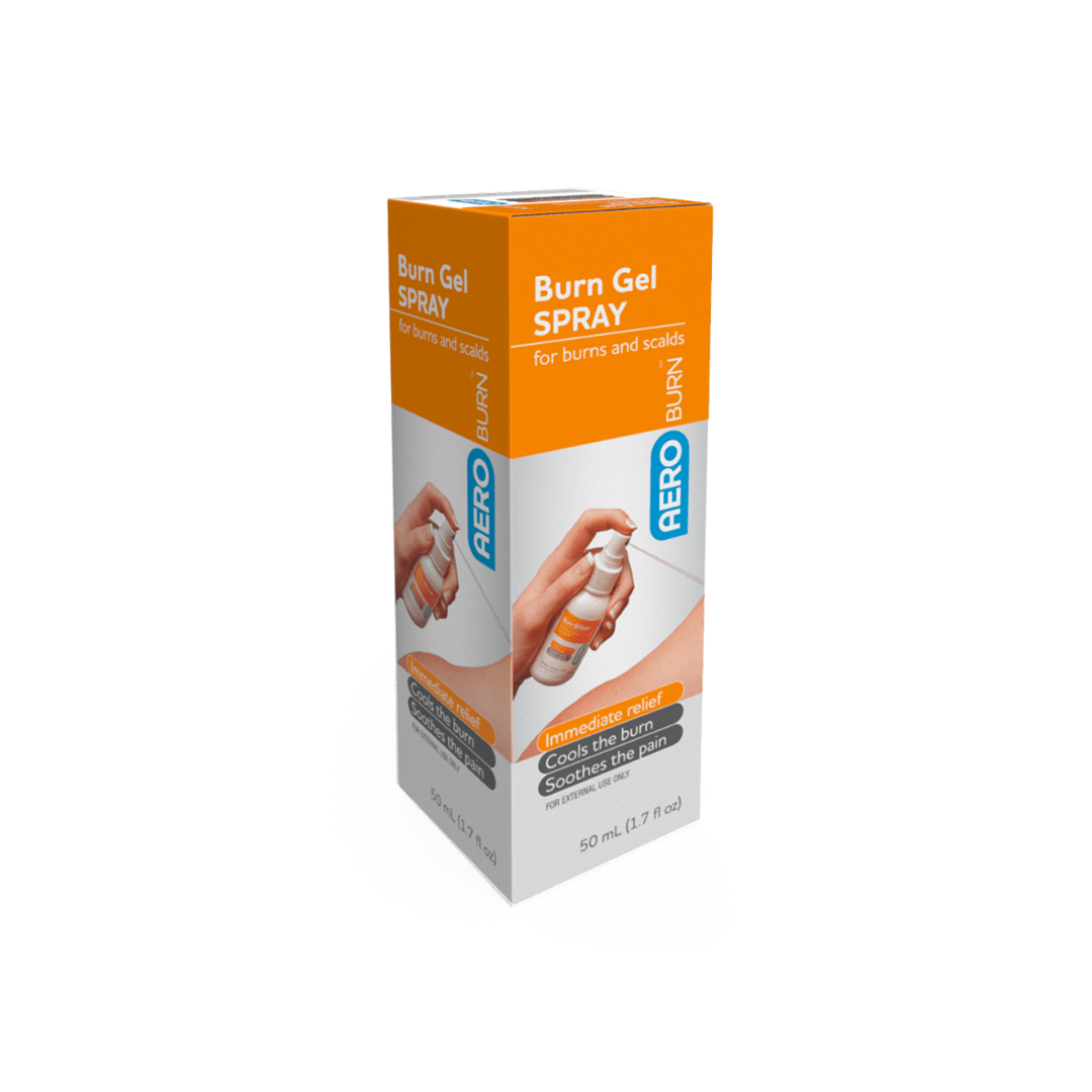 AEROBURN BURN GEL SPRAY 50ML