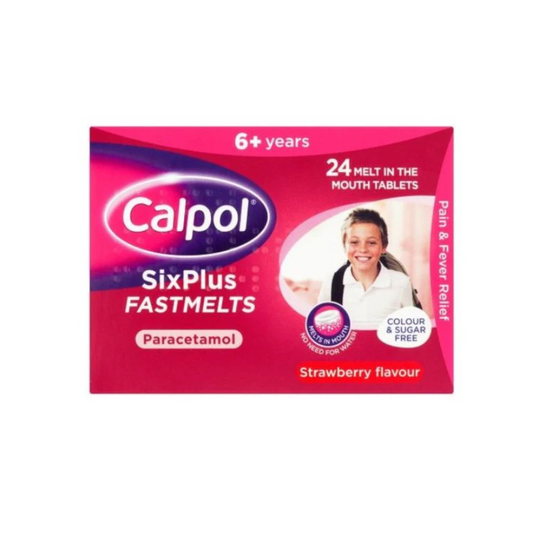 CALPOL 6+ FASTMELT TABLETS 24S