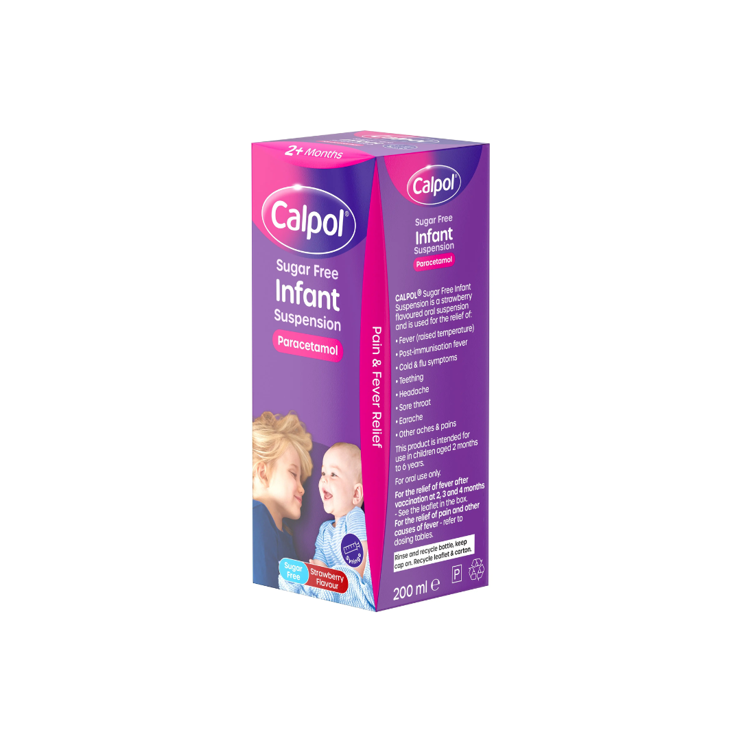 CALPOL INFANT SUSP S/FREE 200ML