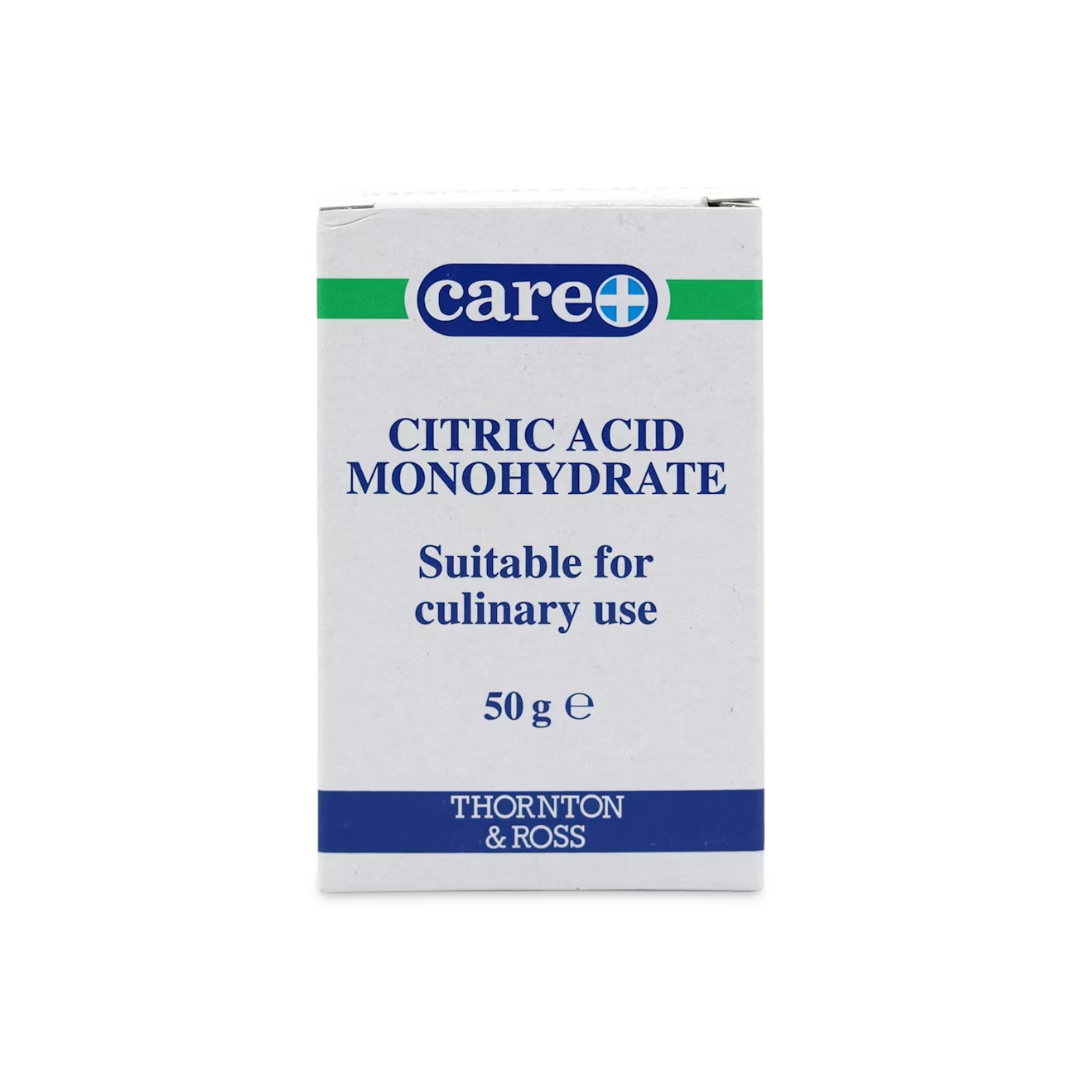 CARE CITRIC ACID MONOYDRATE BP 50GM