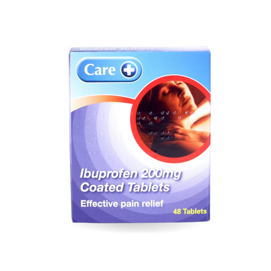 CARE IBUPROFEN TAB BP 200MG 48S