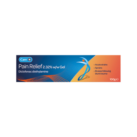 CARE PAIN RELIEF 2.32%W/W GEL 100GM