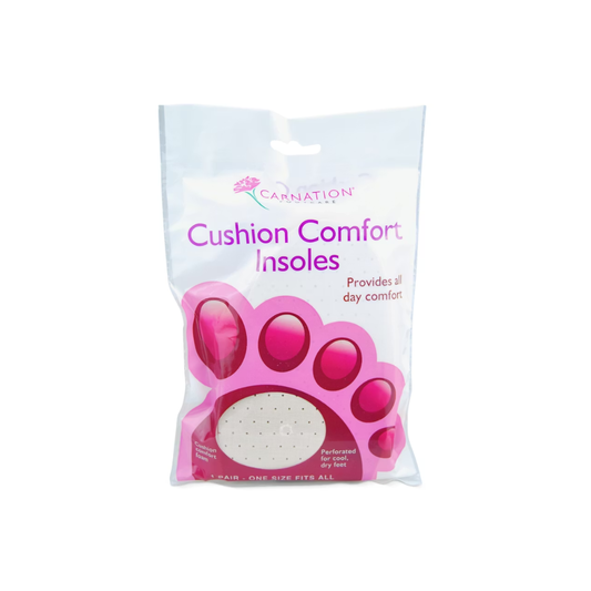 CARNATION CUSHION COMFORT INSOLES 1 PAIR